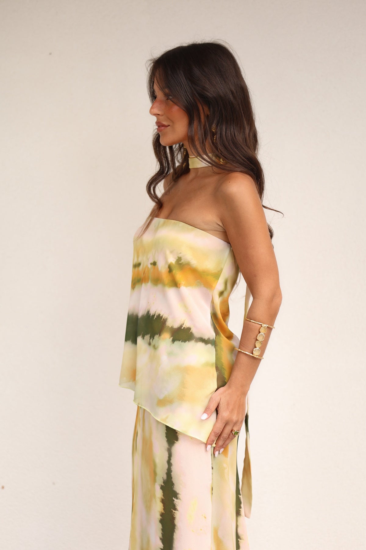 Aitana Dress in Green