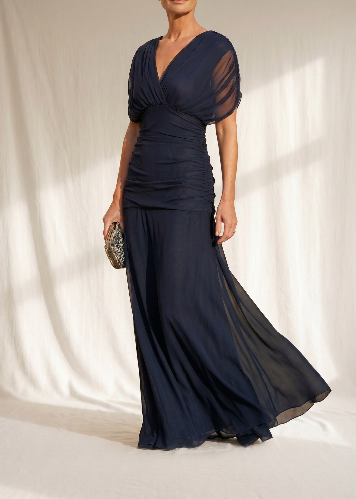 Avery | Vestido Azul Elegante