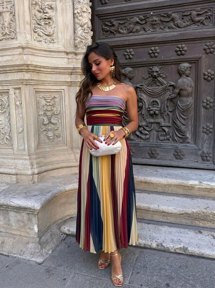 Elvira - Vestido Largo Elegante