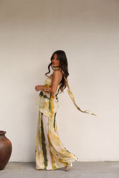 Aitana Dress in Green
