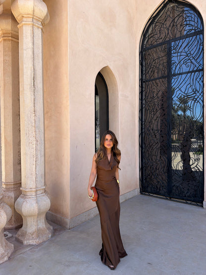 Alicante Dress Brown