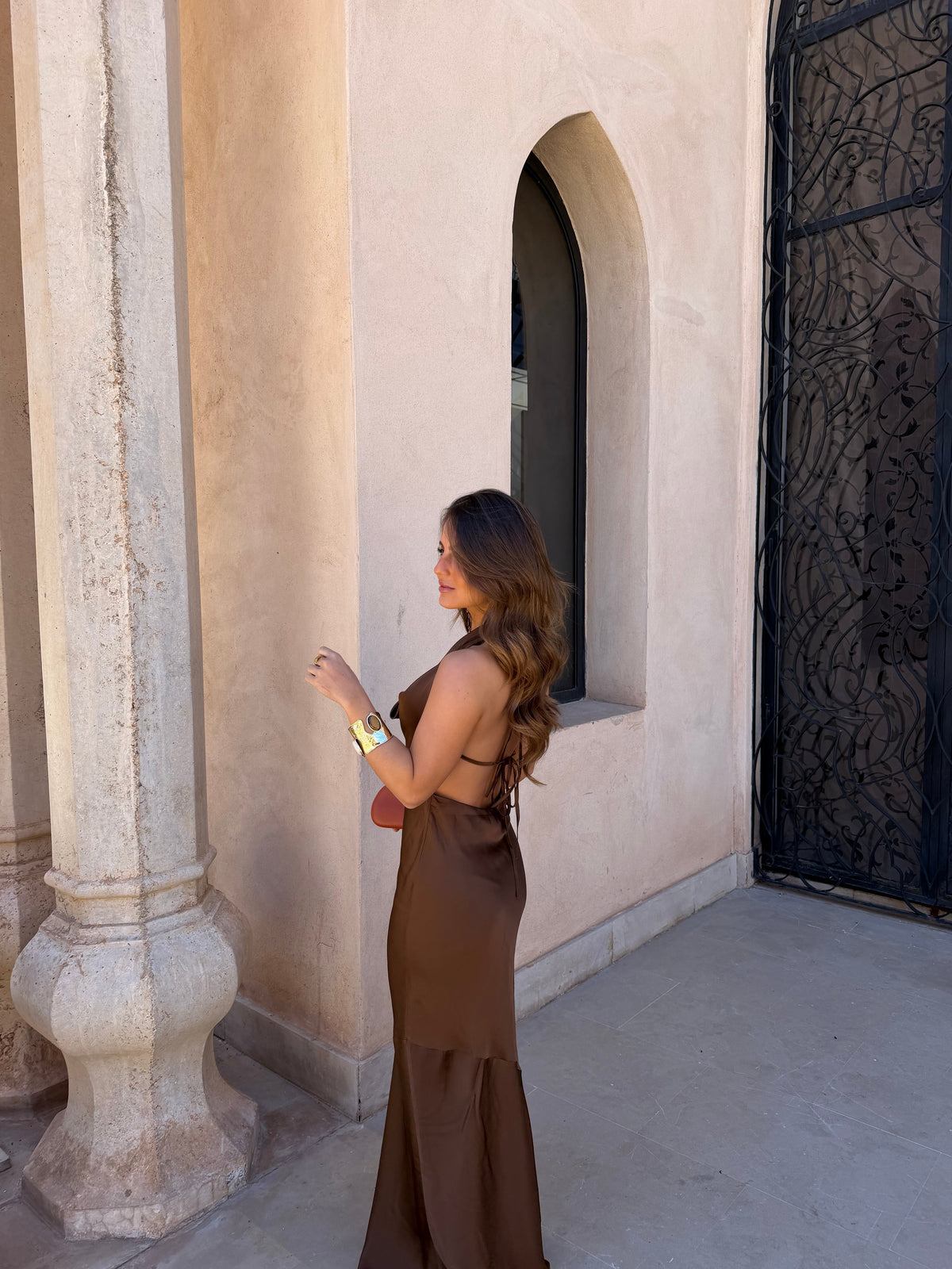 Alicante Dress Brown