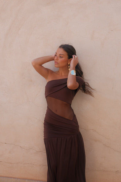 Dune Dress in Brown