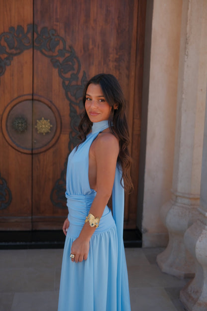 Paloma Dress in Blue