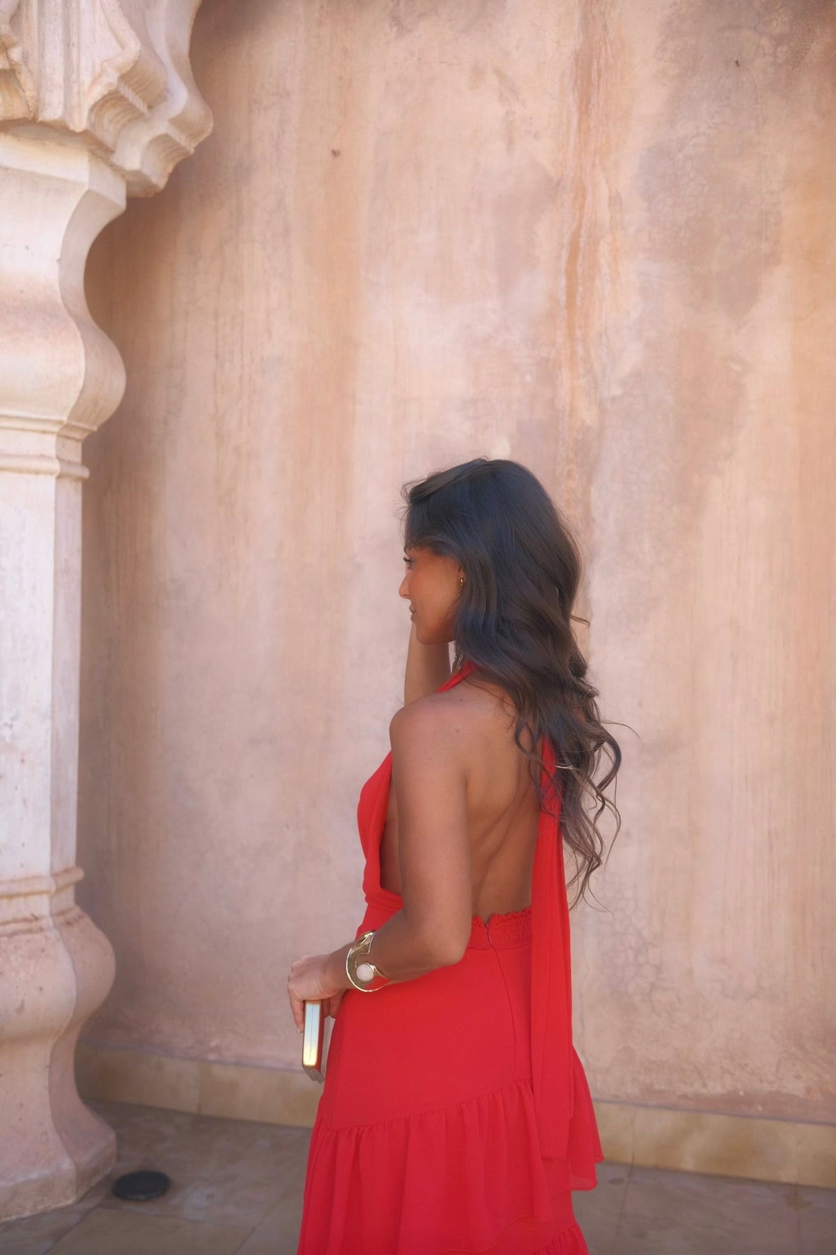 Manila Dress in Red