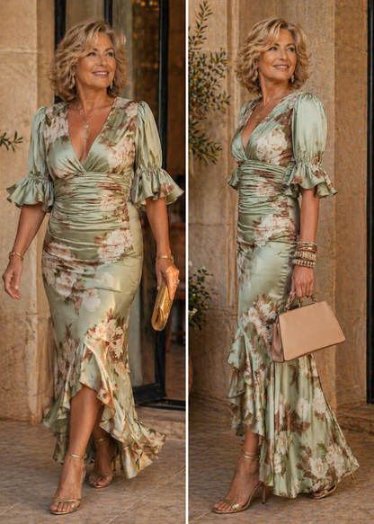 Marta | Vestido Floral Elegante