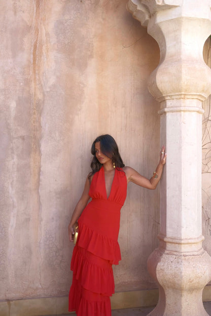 Manila Dress in Red