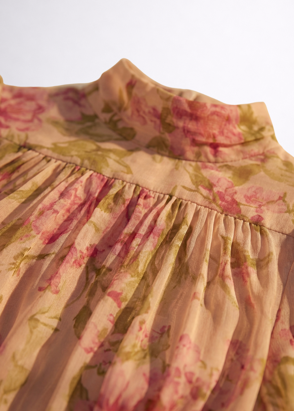 Rosario | Vestido Largo Floral en Chifón