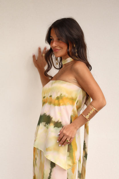 Aitana Dress in Green
