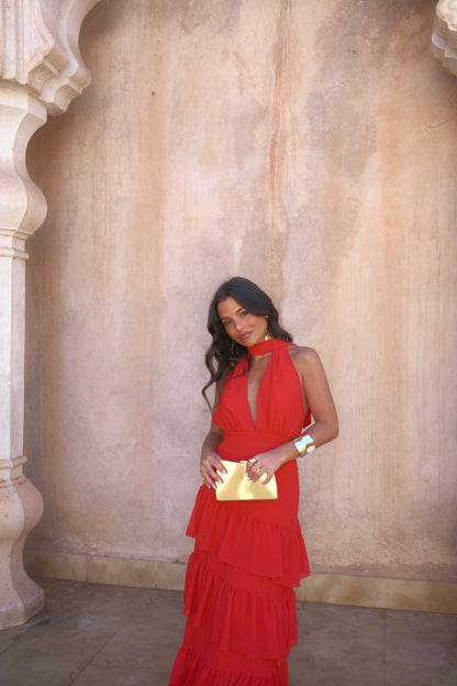 Manila Dress in Red