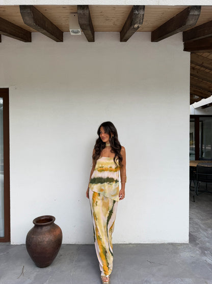 Aitana Dress in Green