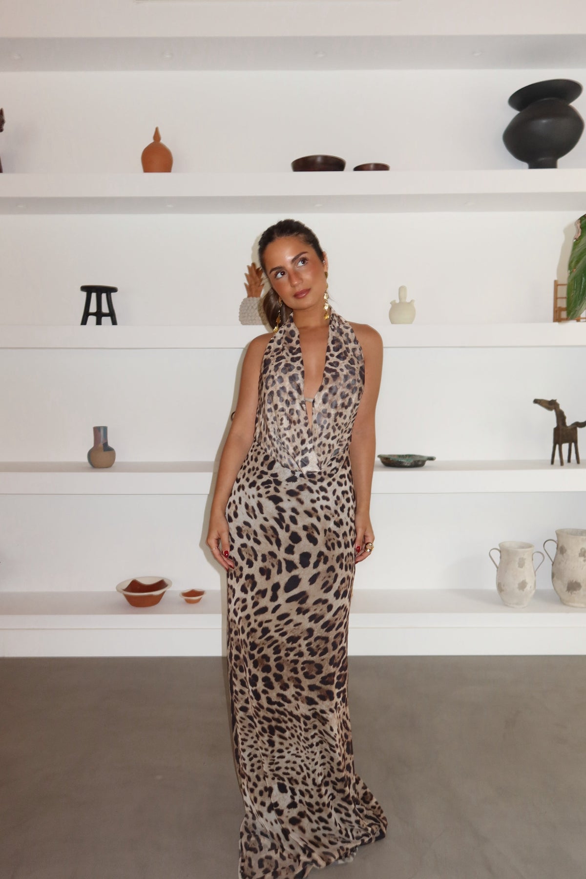 Animal Print Dress