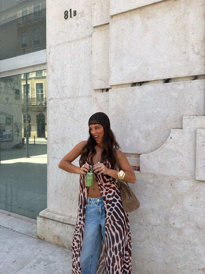 Giraffe Print Top