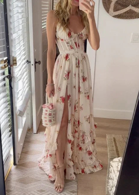 Laura | Vestido Floral Romántico