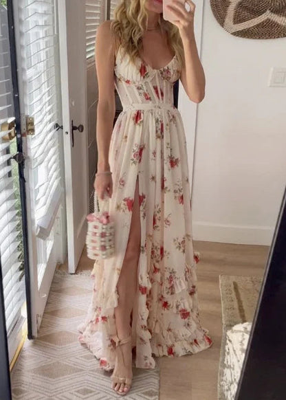 Laura | Vestido Floral Romántico