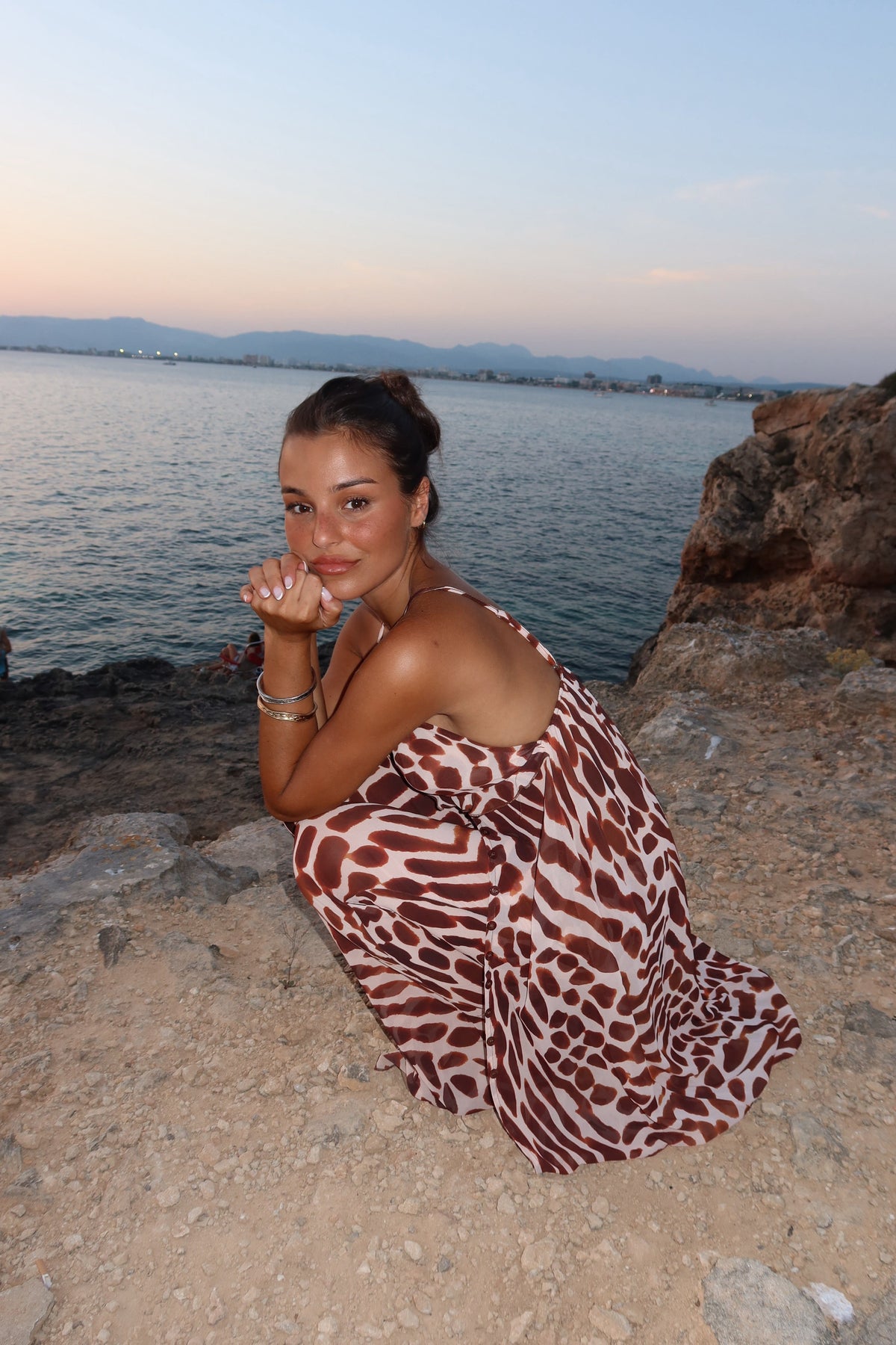Giraffe Print Top