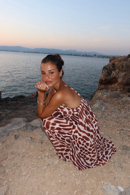 Giraffe Print Top