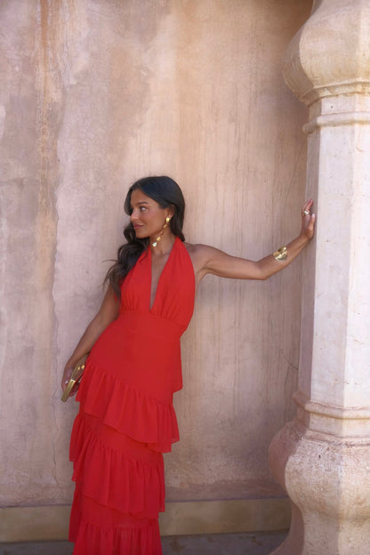 Manila Dress in Red