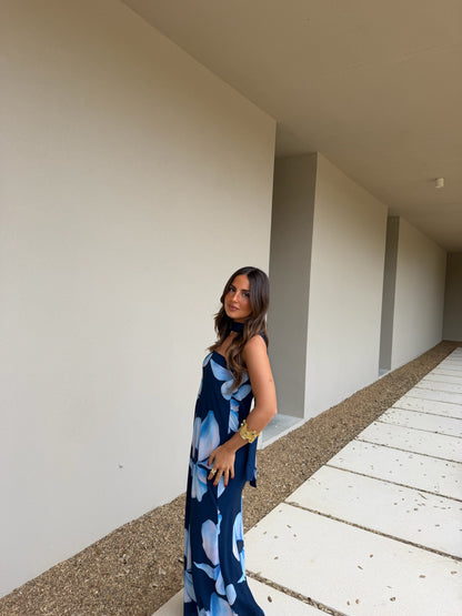 Bloom Dress in Blue