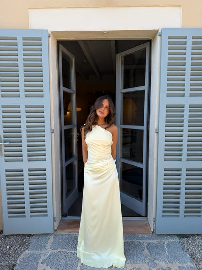 Amira Dress in Yellow