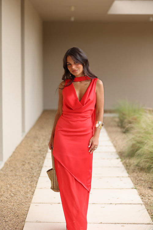 Rosalie Red Dress