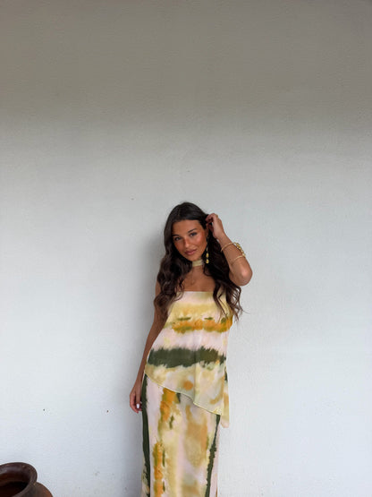 Aitana Dress in Green