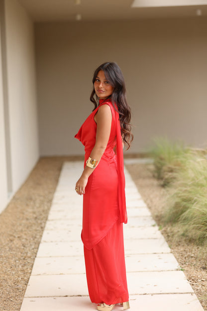 Rosalie Red Dress