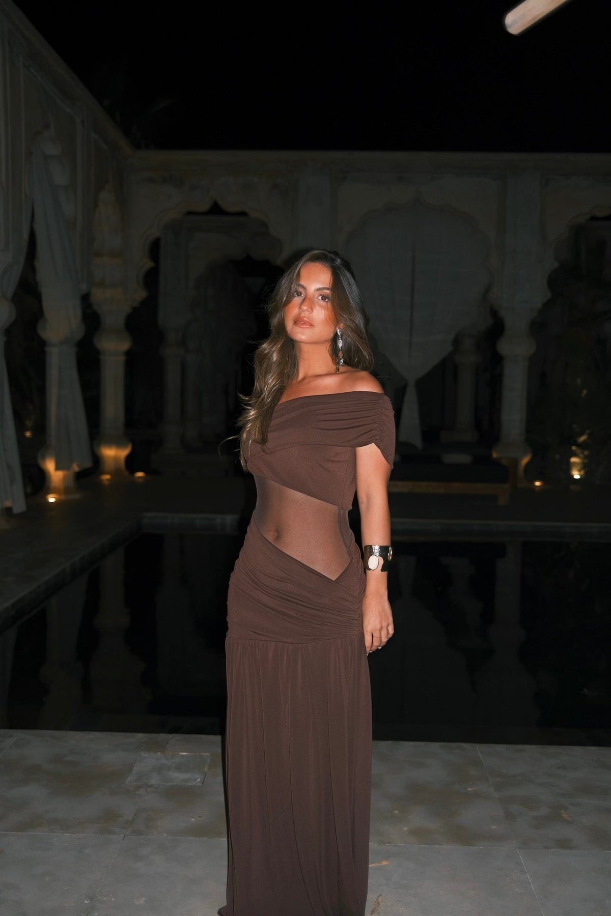 Dune Dress in Brown