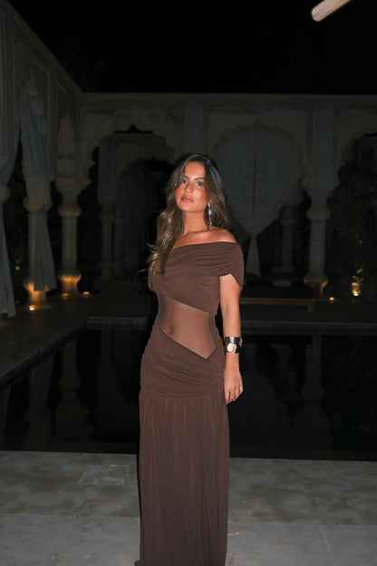 Dune Dress in Brown