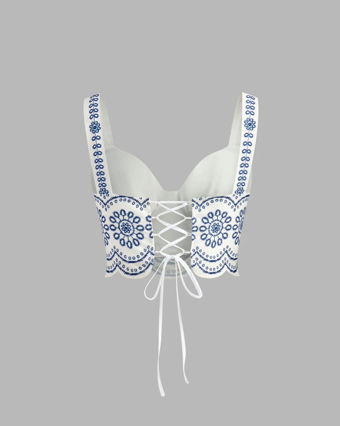 Victoria - Conjunto falda estampada con cordón