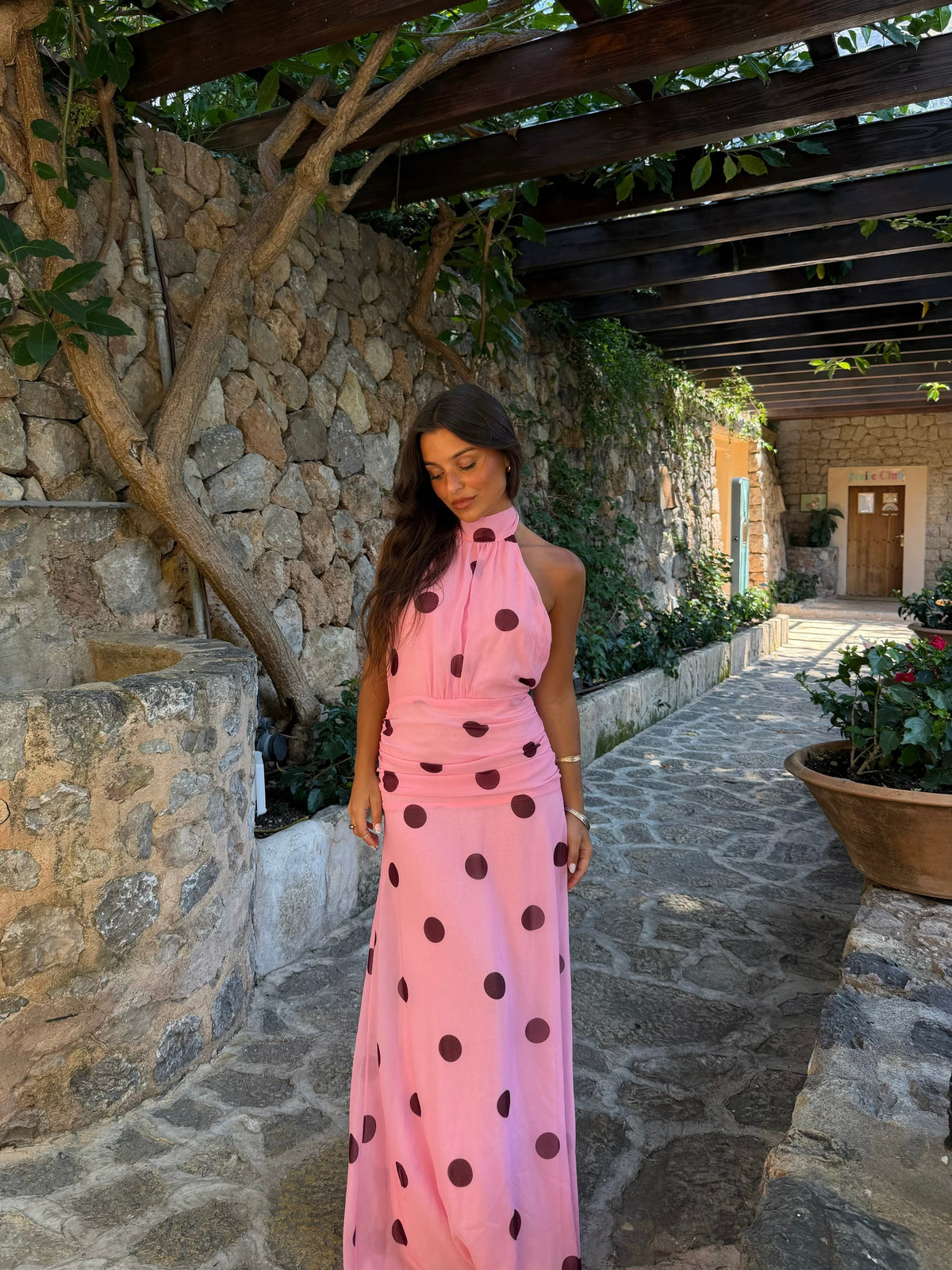 Sabrina Dress in Pink