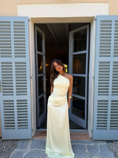 Amira Dress in Yellow