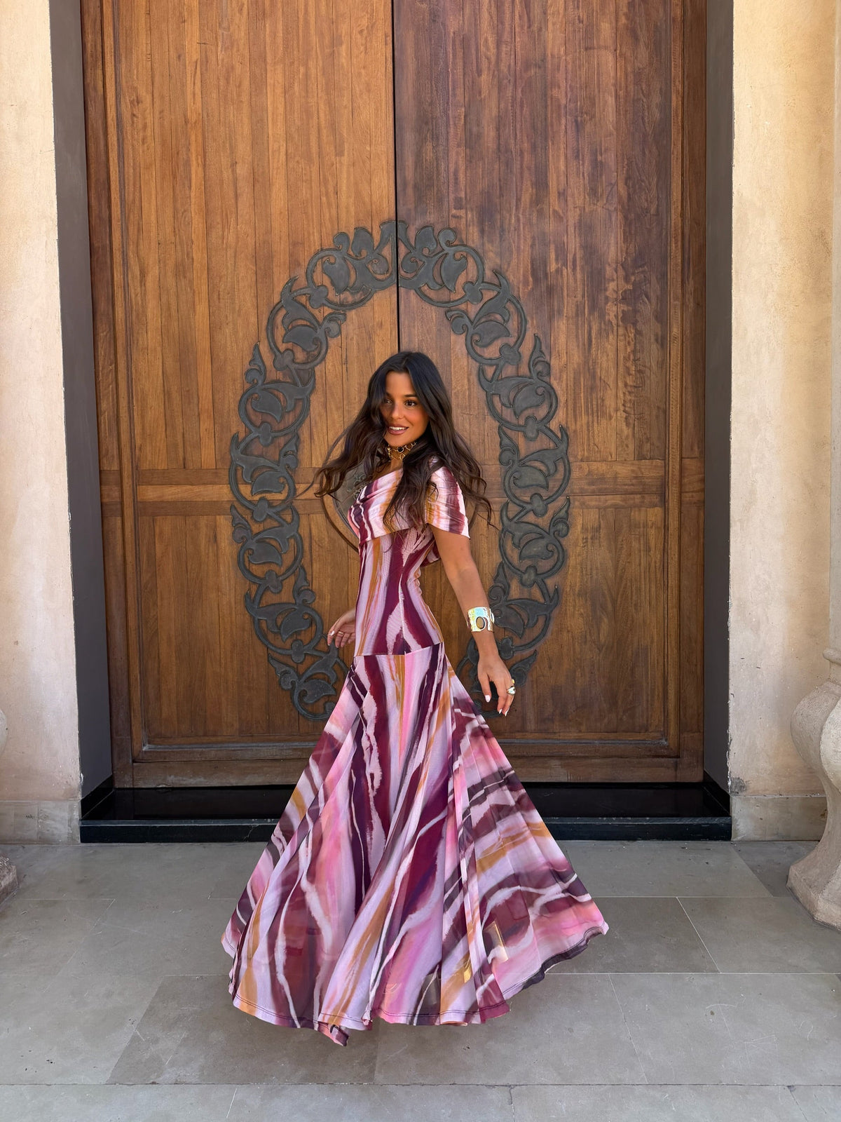 Toledo Printed in Purple