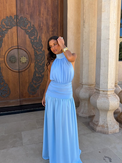 Paloma Dress in Blue