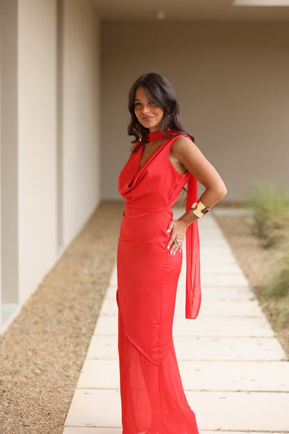 Rosalie Red Dress