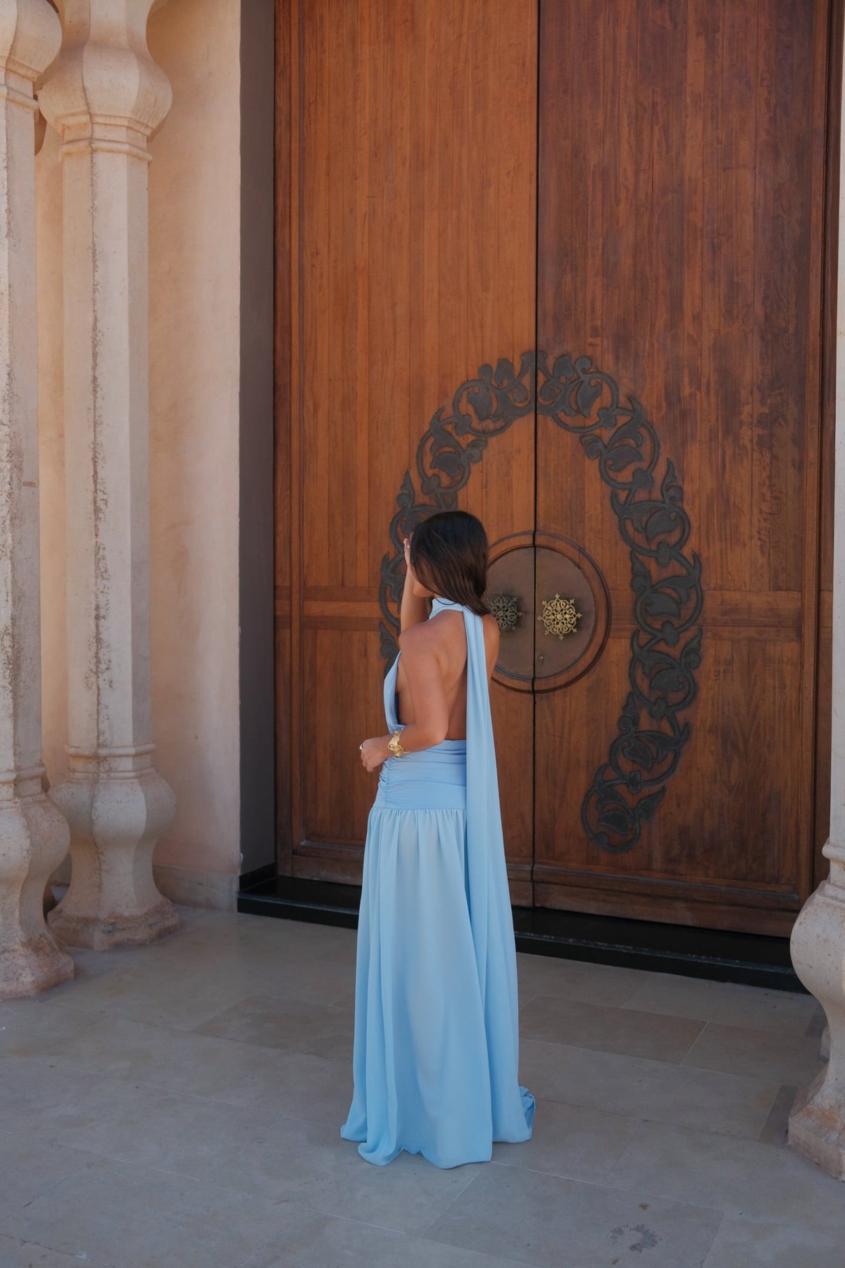 Paloma Dress in Blue
