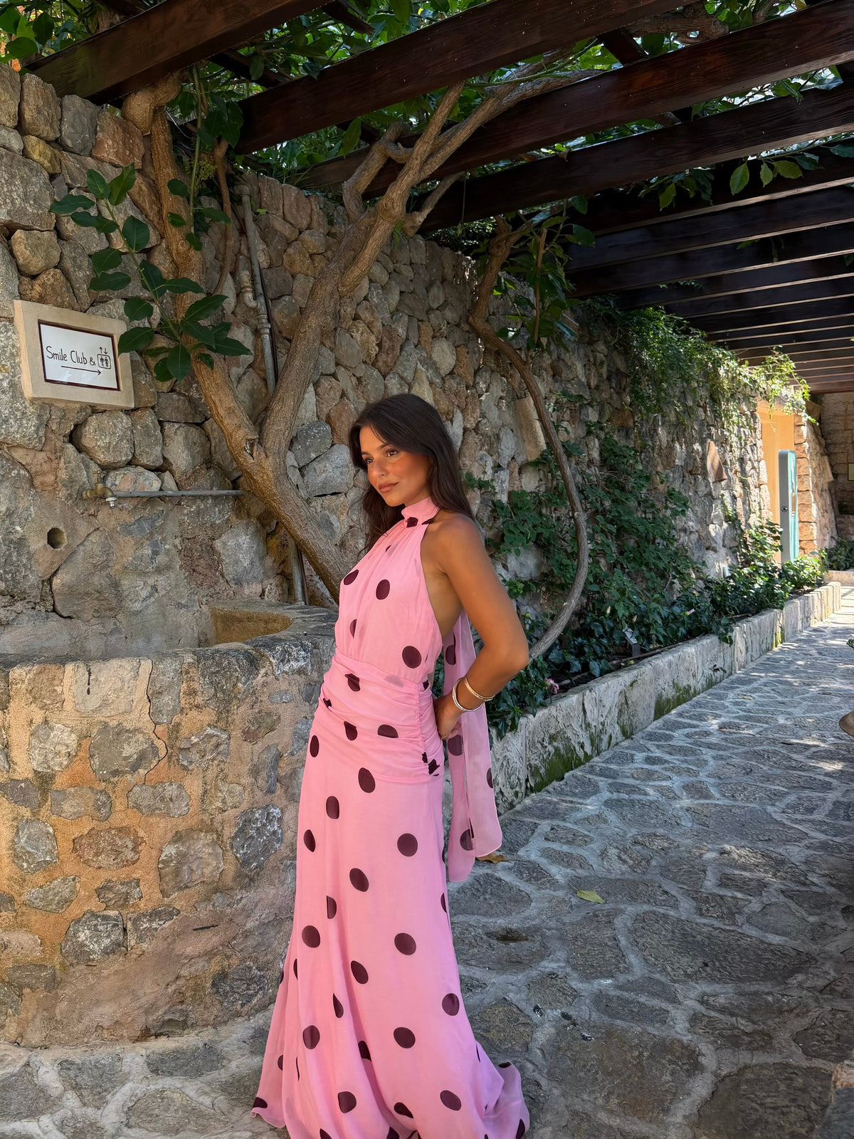 Sabrina Dress in Pink