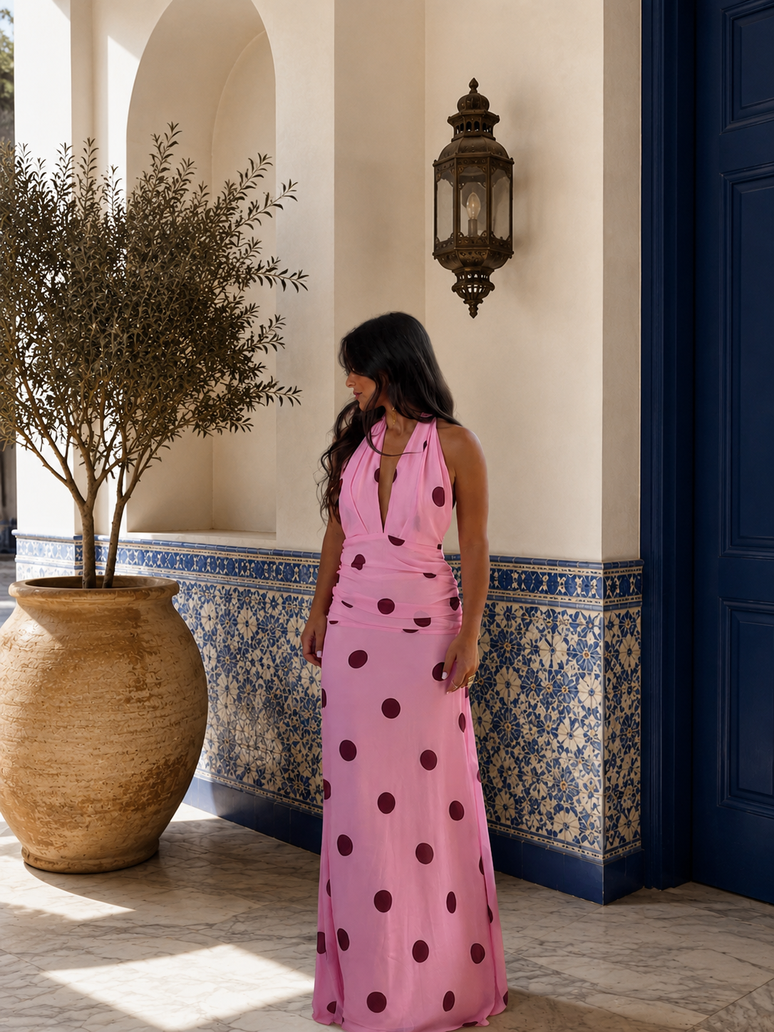 Numa Dress in Pink