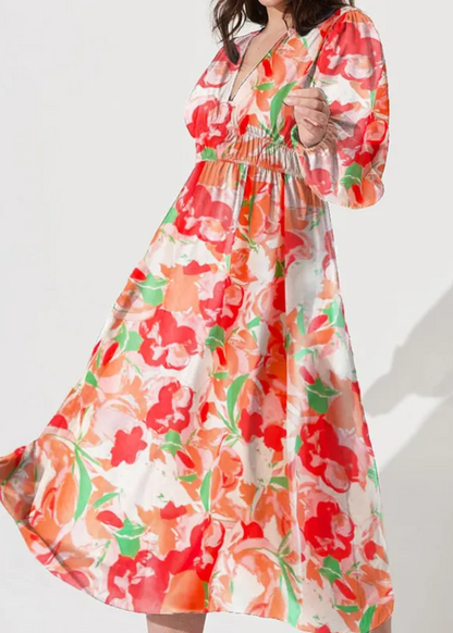 Celine | Vestido Femenino con Estampado Floral