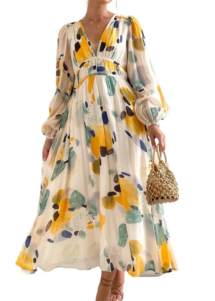 Celine | Vestido Femenino con Estampado Floral