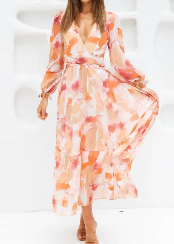 Celine | Vestido Femenino con Estampado Floral