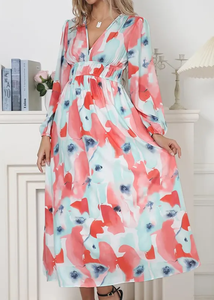 Celine | Vestido Femenino con Estampado Floral