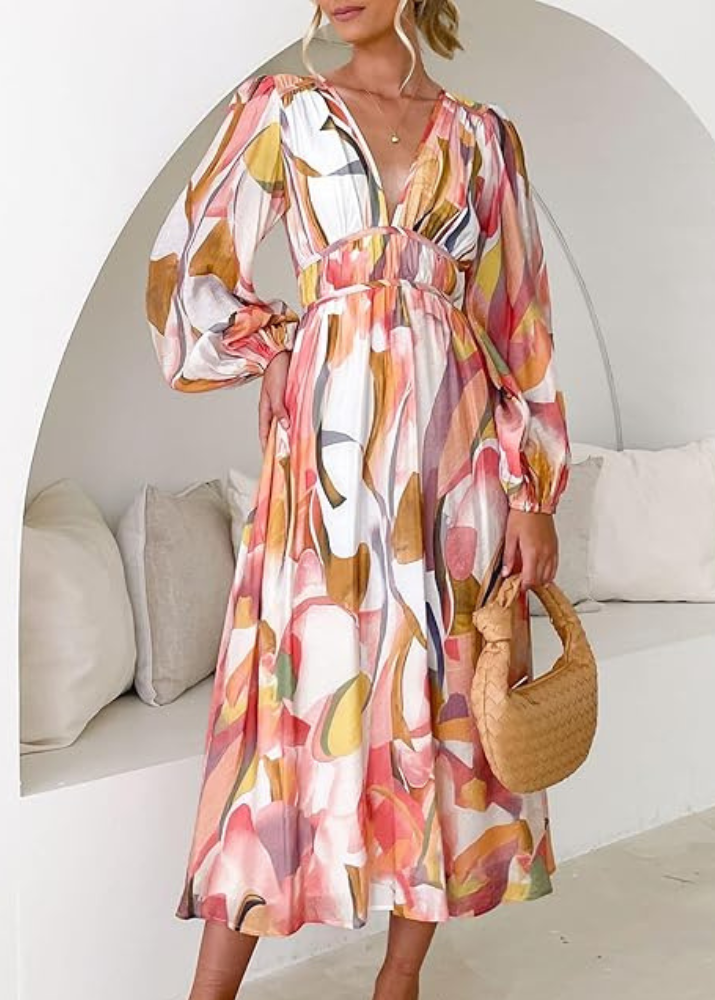 Celine | Vestido Femenino con Estampado Floral