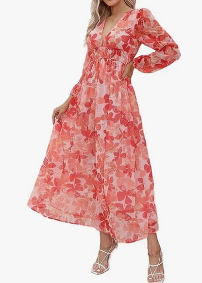 Celine | Vestido Femenino con Estampado Floral