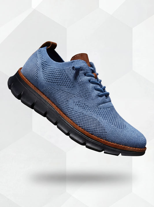 Zapatos Transpirables Ultracomfort: Azul-Negro