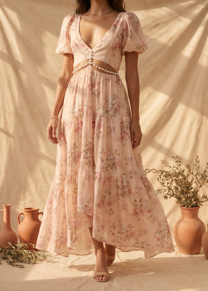 Layla | Vestido Elegante Fluido
