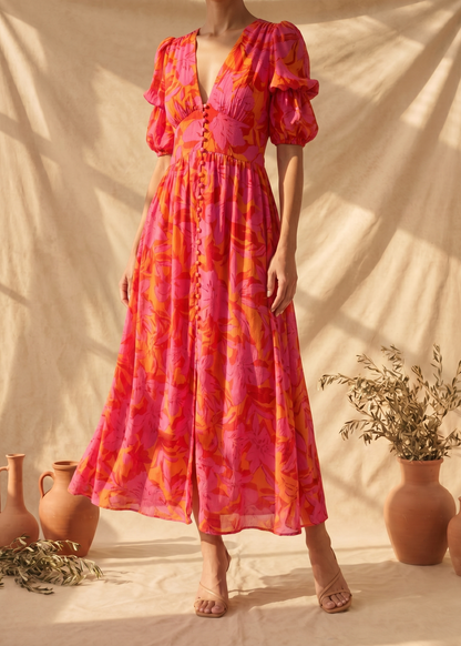 Armonía | Maxi Vestido Resplandor Solar