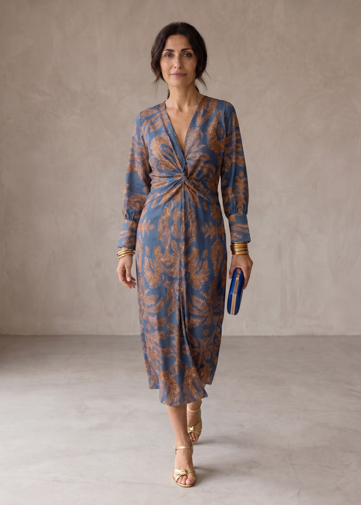 Celeste | Vestido Midi Elegancia Floral