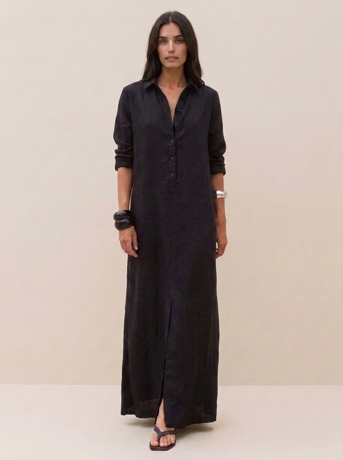 ELENA - Vestido Maxi Favorecedor y Versátil para el Día a Día