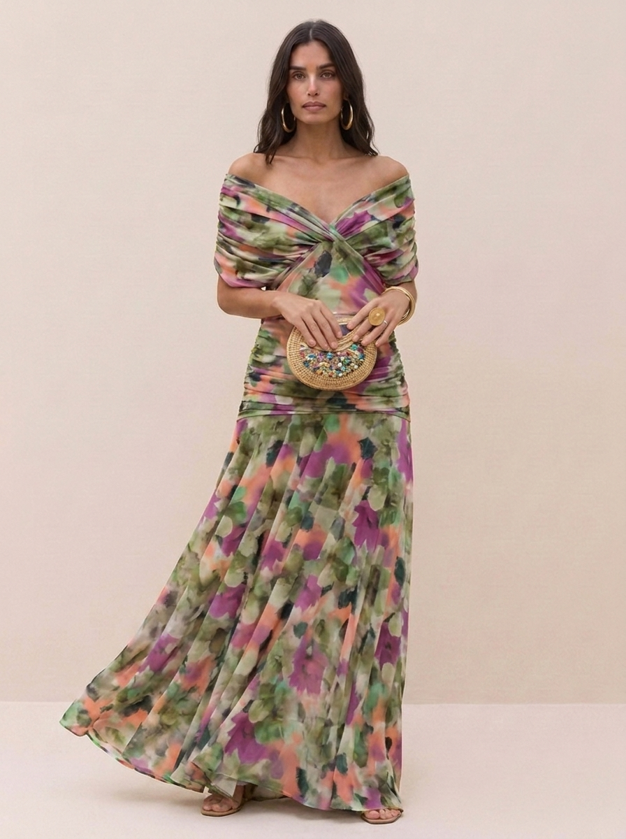 KIARA - Vestido elegante y colorido